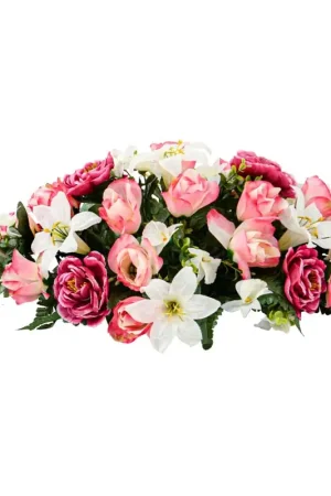 Produit De Marque Gerbe de roses lys et pivoines